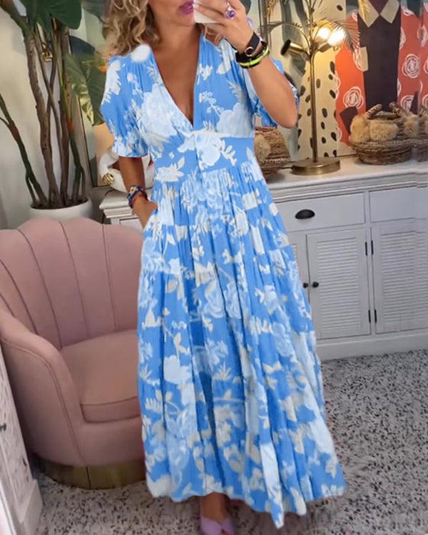 Rosie Floral Maxi Dress