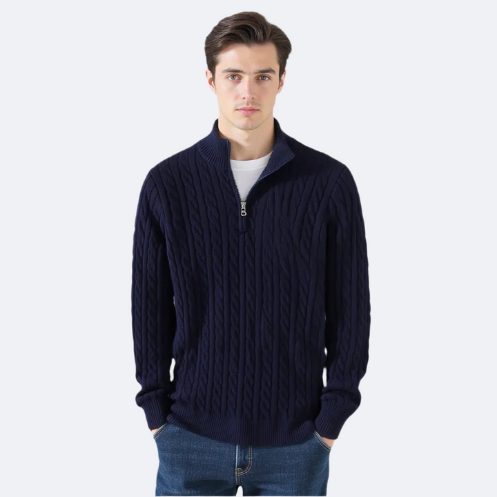 Henry Cable Knit Sweater