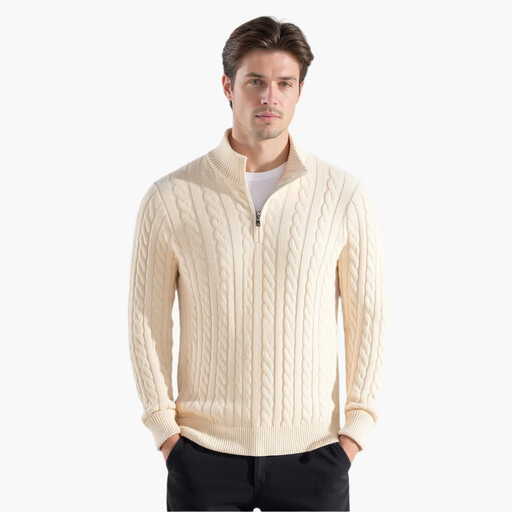 Henry Cable Knit Sweater