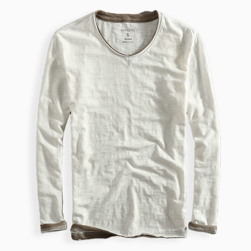 Fuku Cotton Long Sleeve Shirt