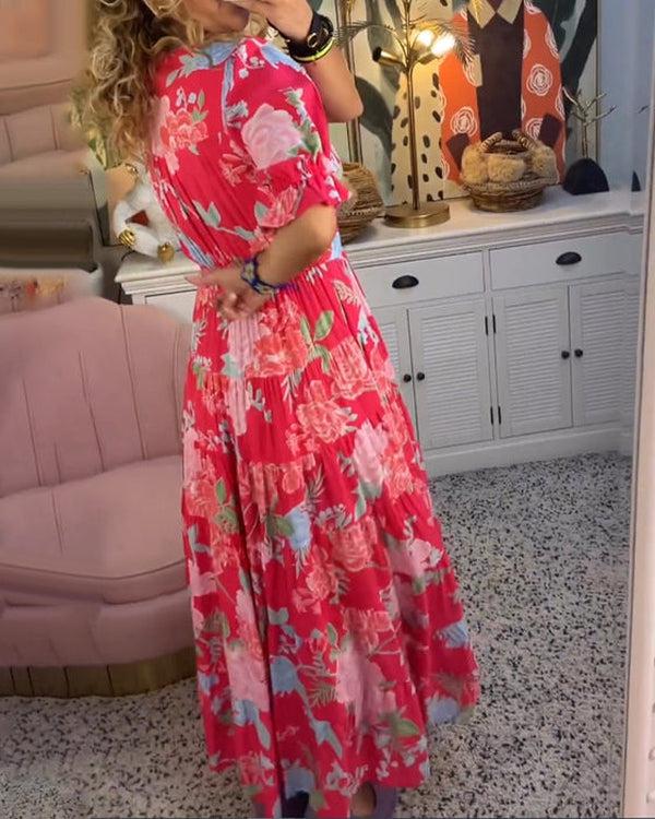 Rosie Floral Maxi Dress