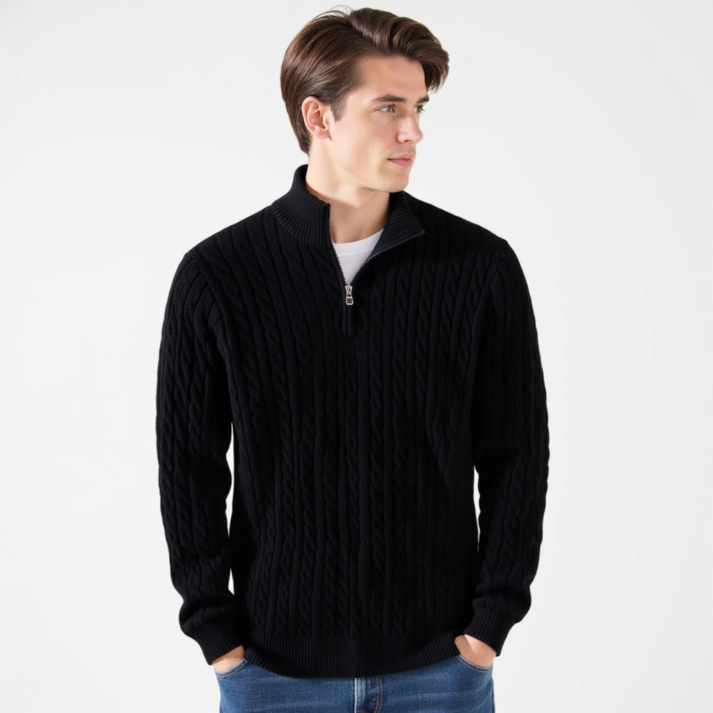 Henry Cable Knit Sweater