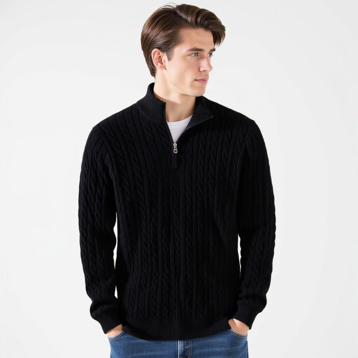 Henry Cable Knit Sweater