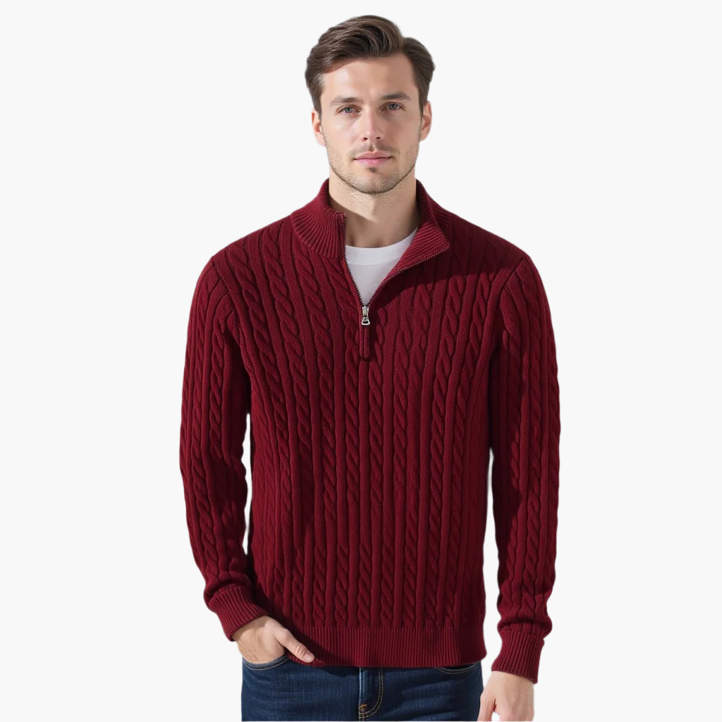 Henry Cable Knit Sweater