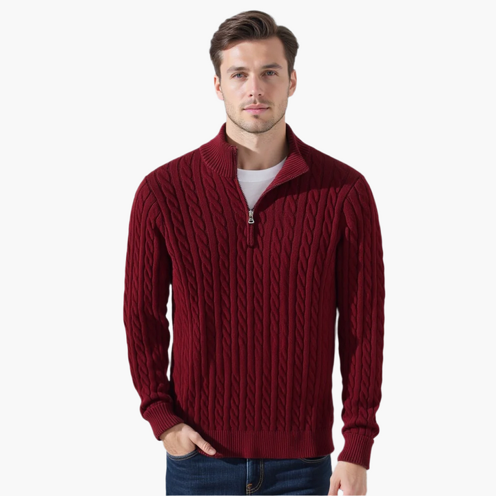 Henry Cable Knit Sweater