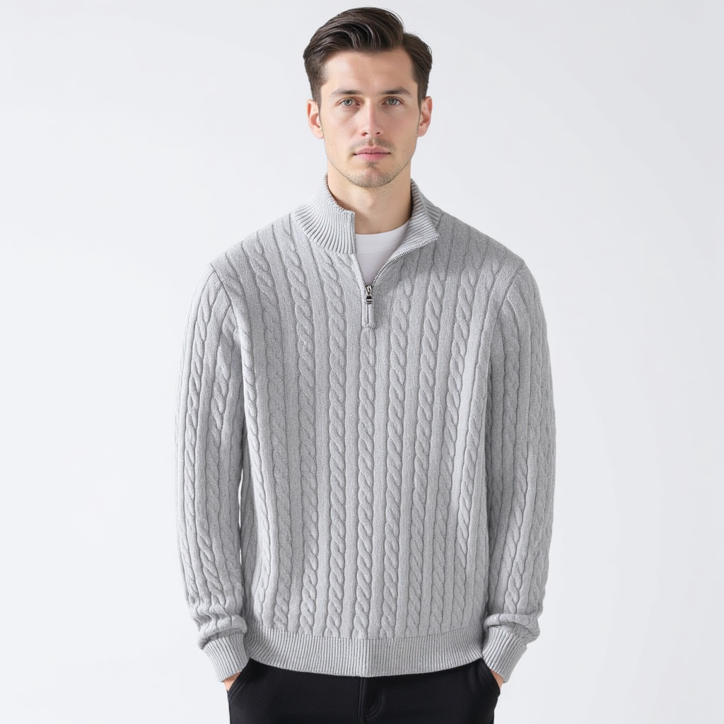 Henry Cable Knit Sweater