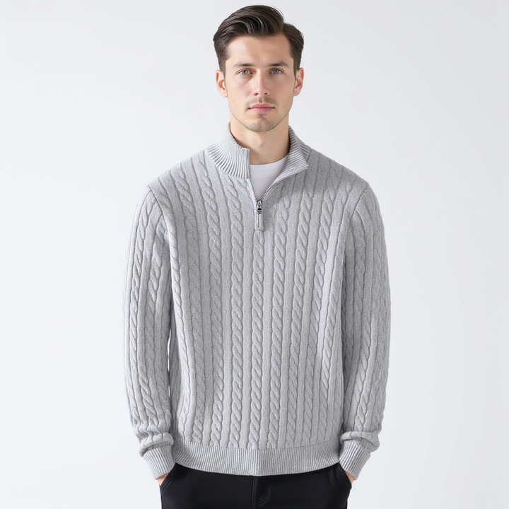 Henry Cable Knit Sweater
