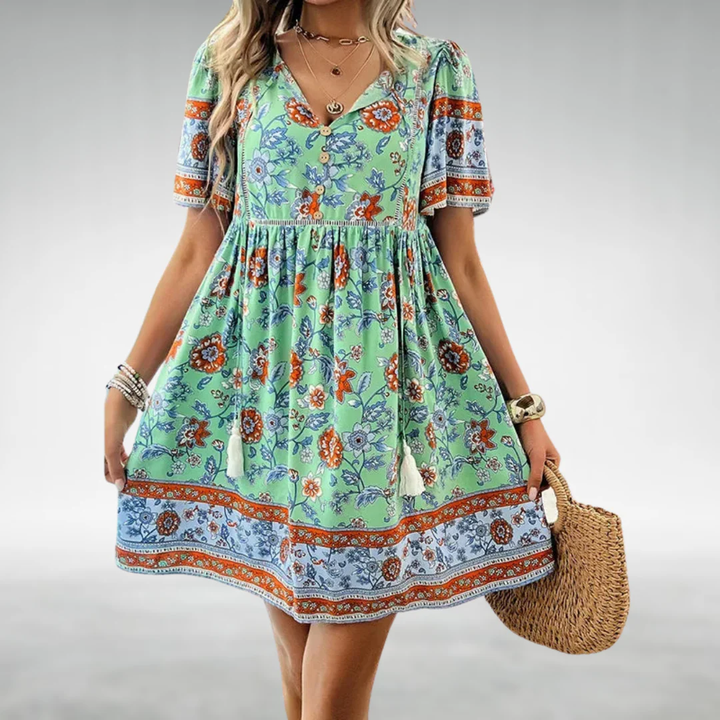 Mila Casual Bohemian Dress