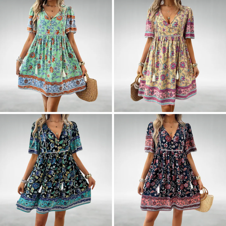 Mila Casual Bohemian Dress