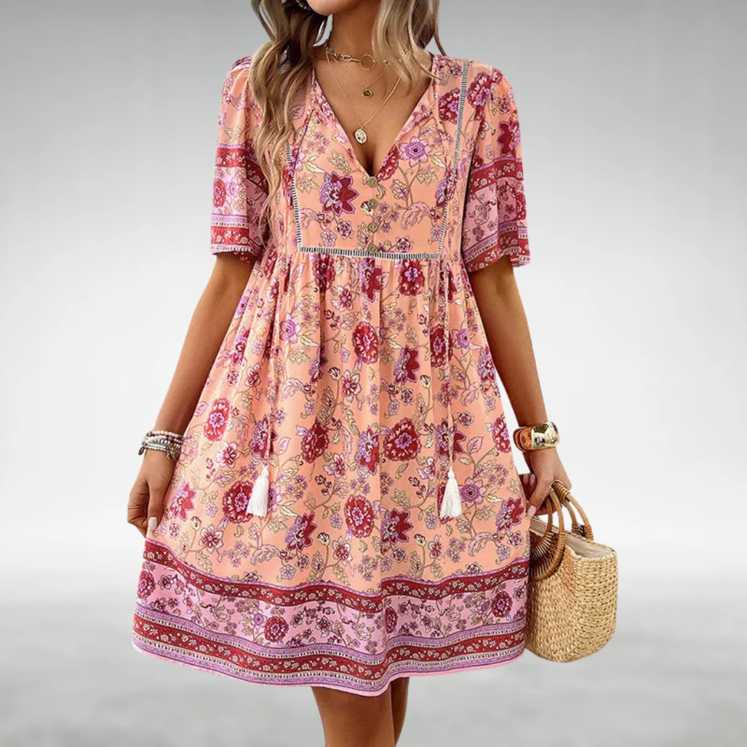 Mila Casual Bohemian Dress