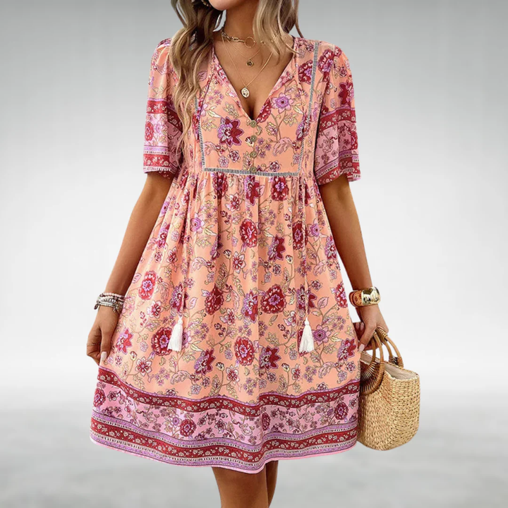 Mila Casual Bohemian Dress