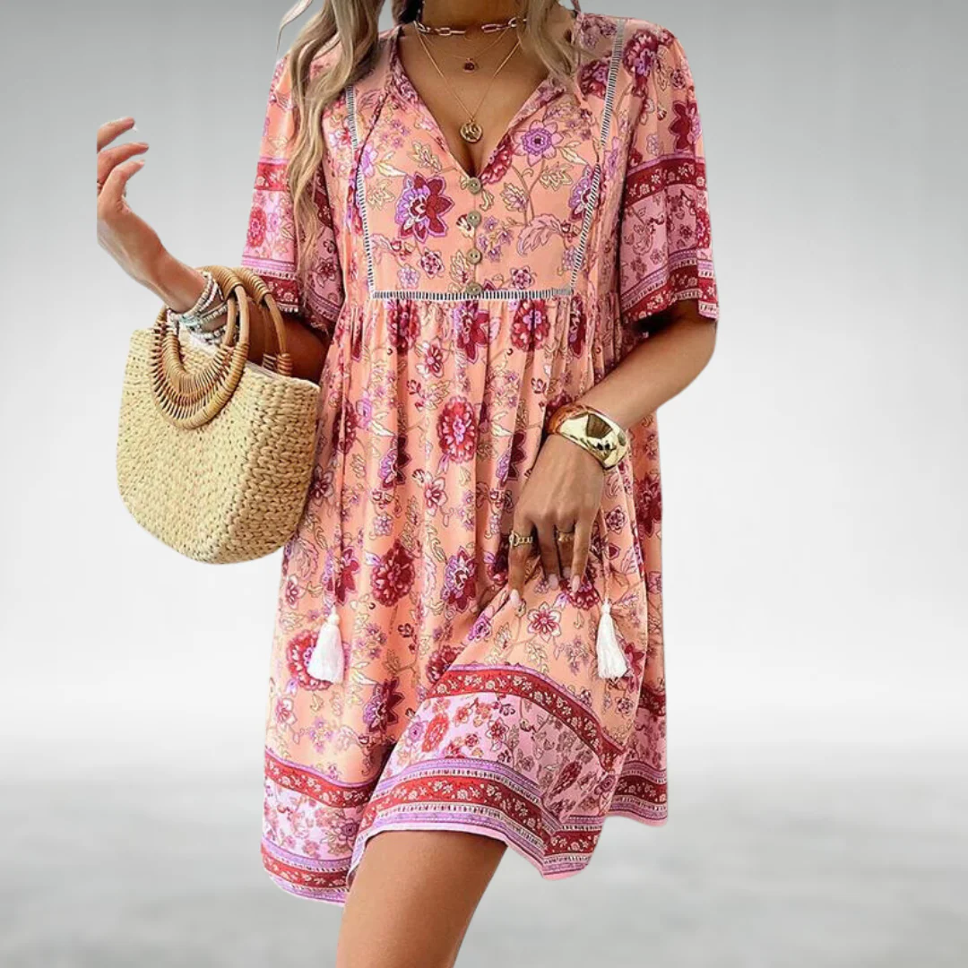 Mila Casual Bohemian Dress