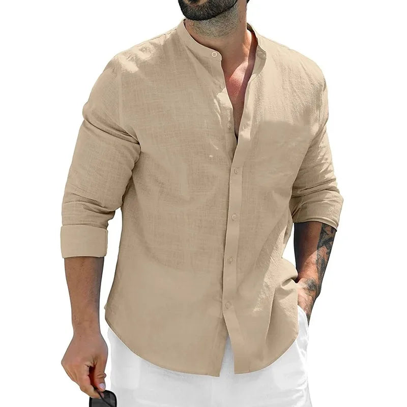 Alan Men's Linen Shirt