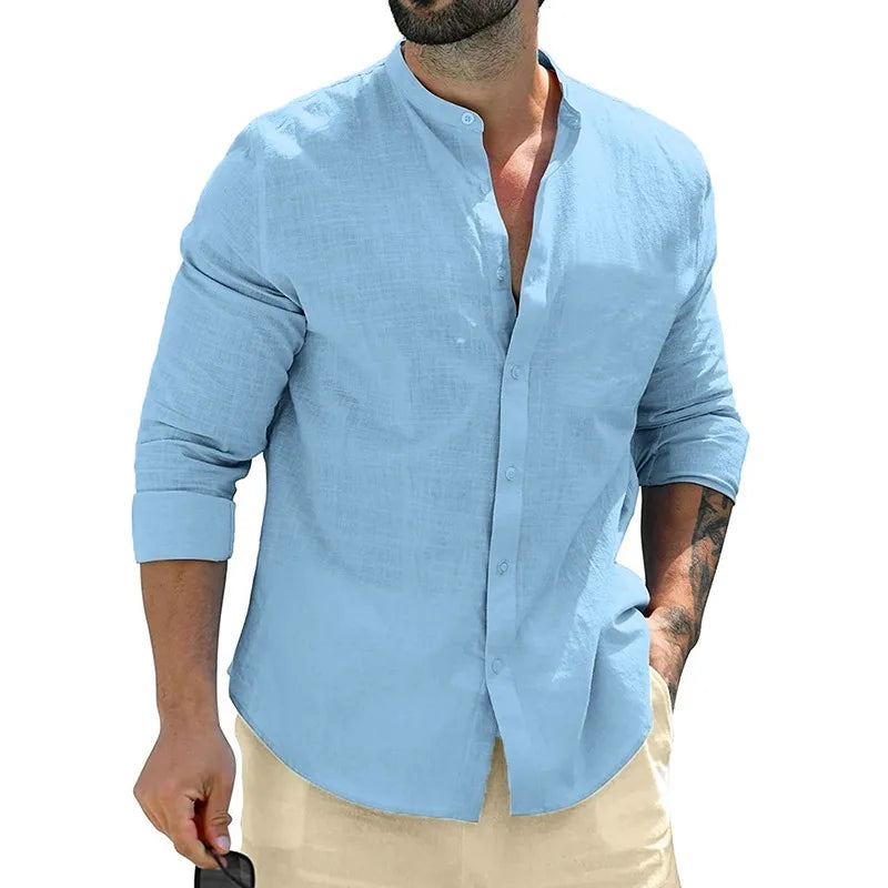 Alan Men's Linen Shirt