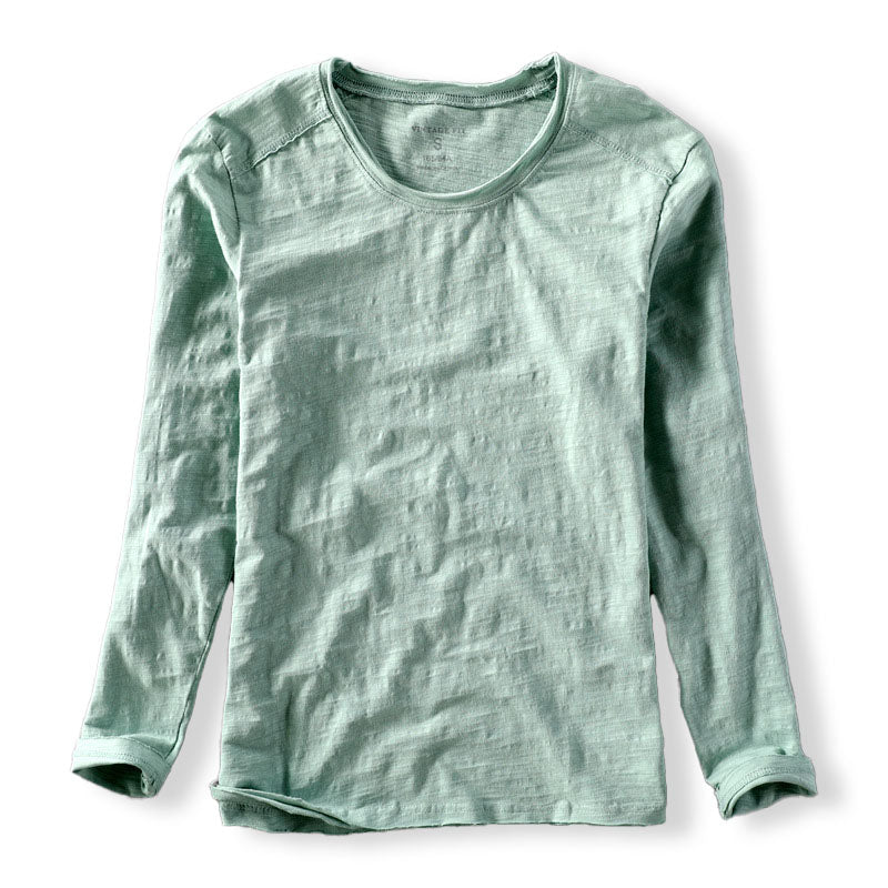 Fuku Cotton Round Neck Shirt