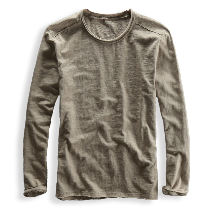 Fuku Cotton Round Neck Shirt