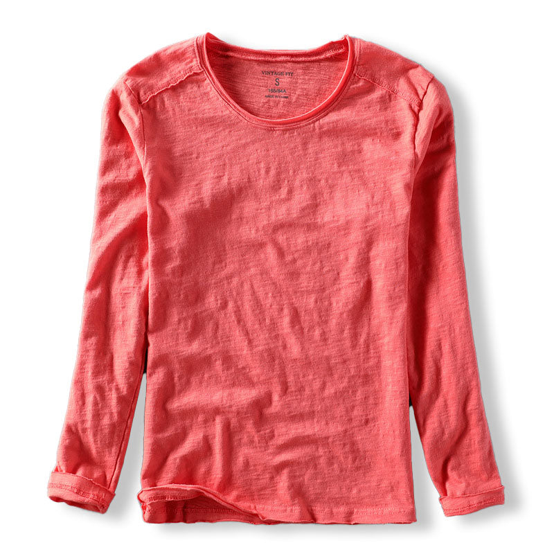 Fuku Cotton Round Neck Shirt