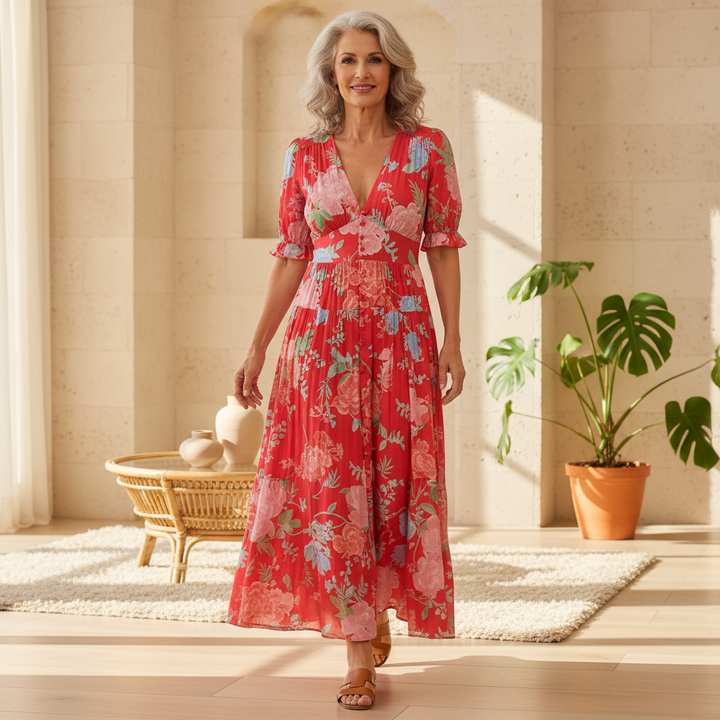 Rosie Floral Maxi Dress
