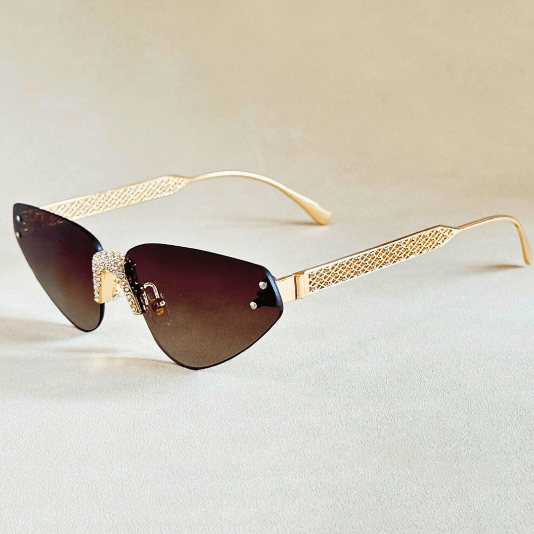 Rimless Cat Eye Sunnies