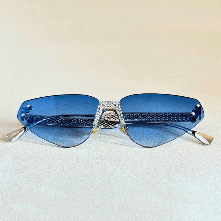 Rimless Cat Eye Sunnies