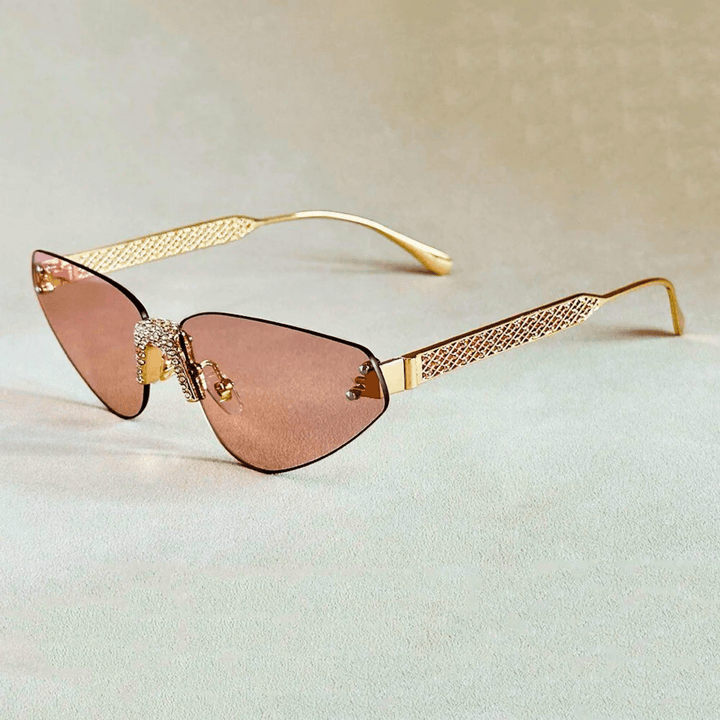 Rimless Cat Eye Sunnies