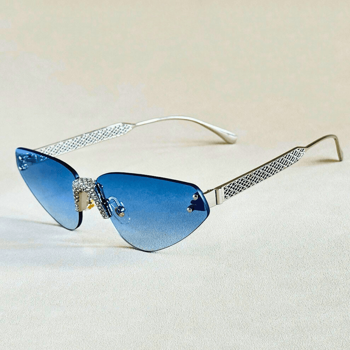 Rimless Cat Eye Sunnies