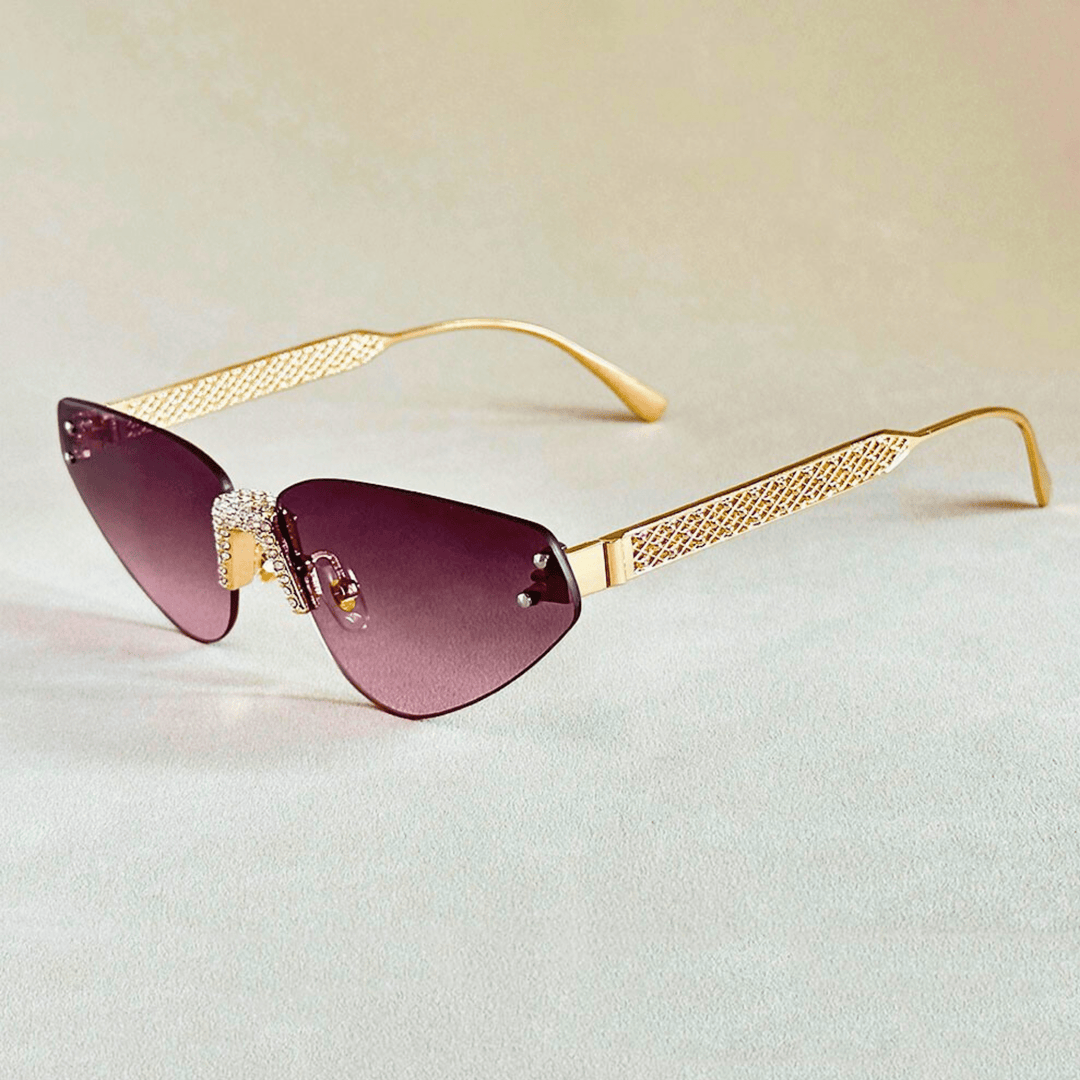 Rimless Cat Eye Sunnies