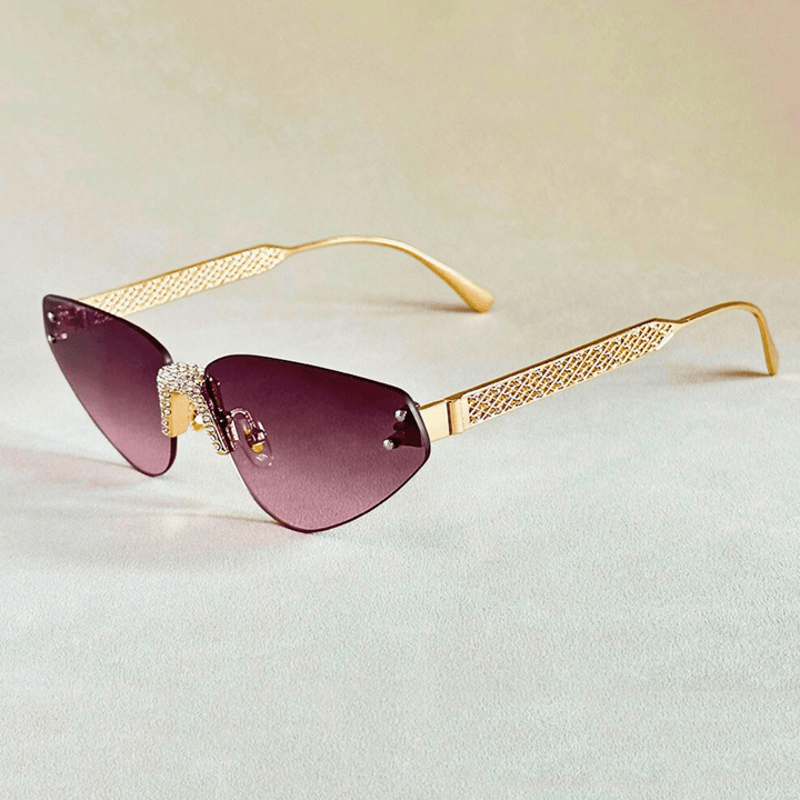 Rimless Cat Eye Sunnies