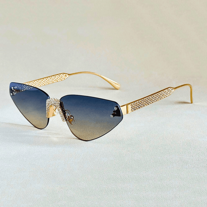 Rimless Cat Eye Sunnies