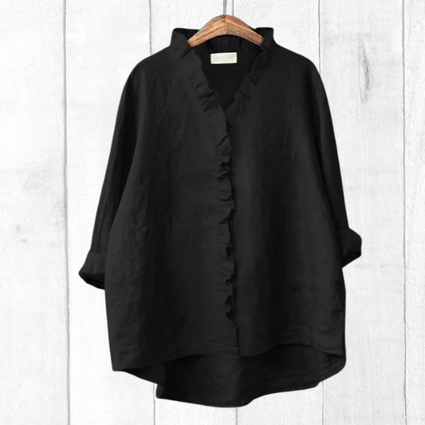 Samantha - Ruffle Shirt