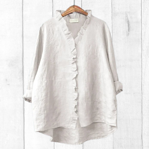 Samantha - Ruffle Shirt