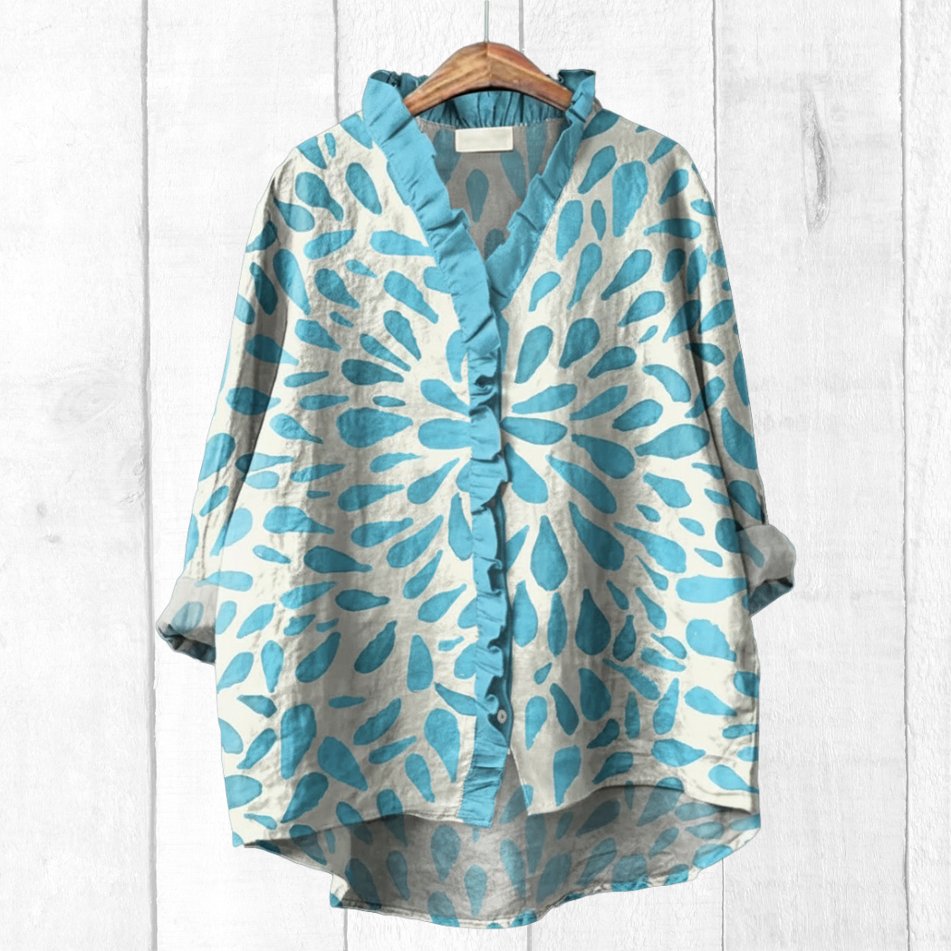 Samantha - Ruffle Shirt