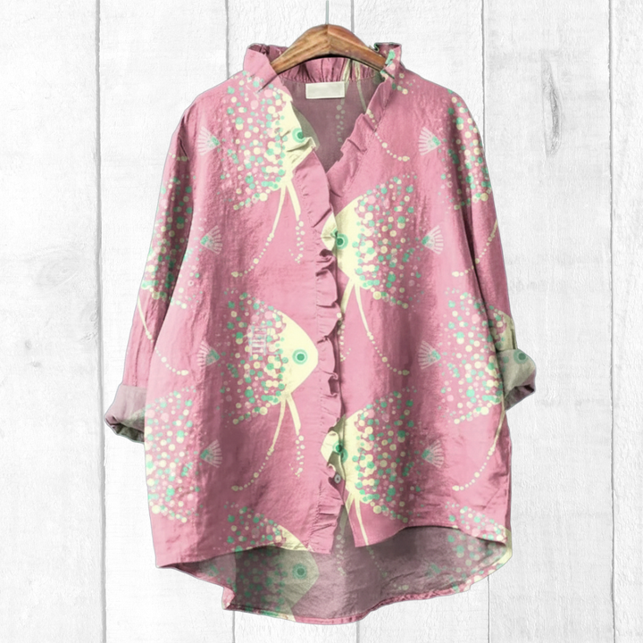 Samantha - Ruffle Shirt