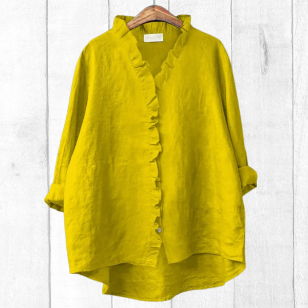 Samantha - Ruffle Shirt