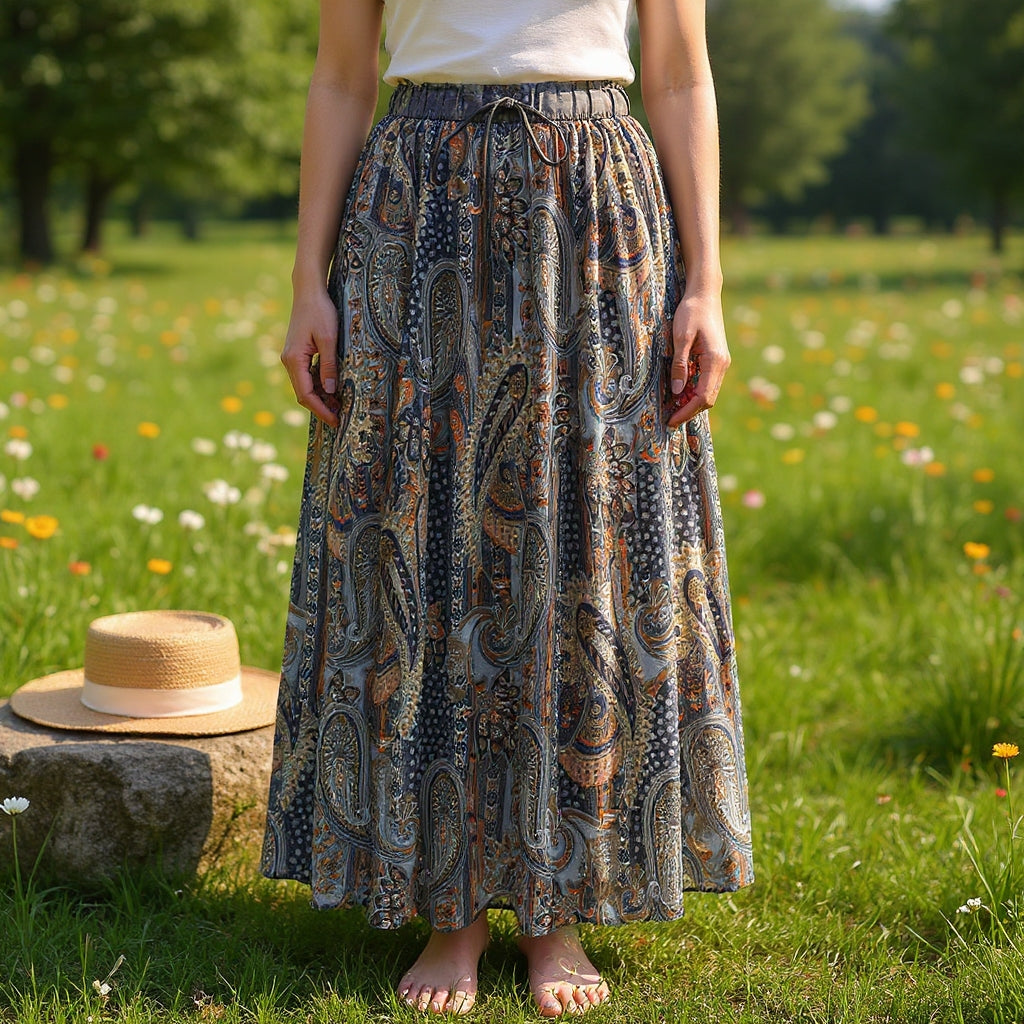 Saint Lucy Linen Blend Skirt