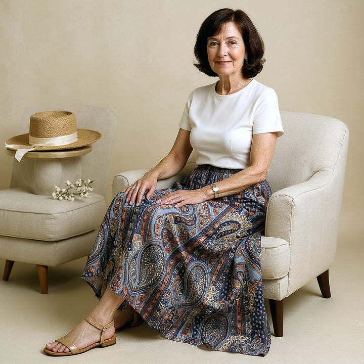 Saint Lucy Linen Blend Skirt