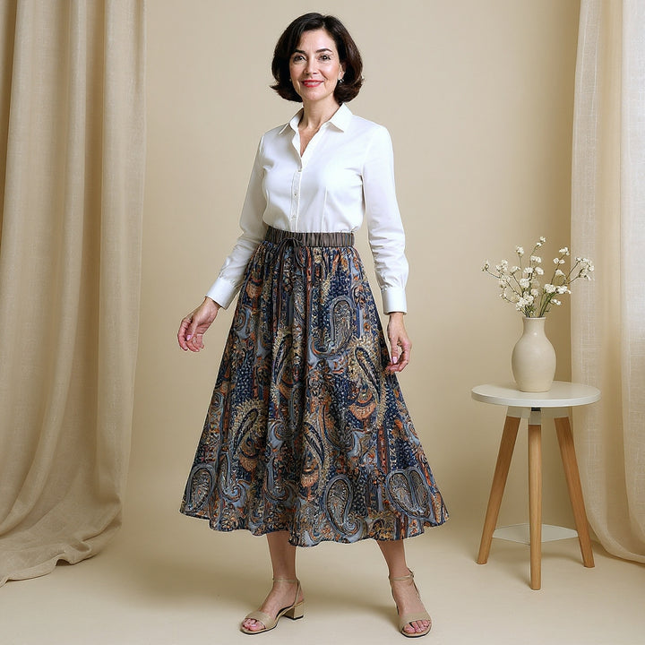 Saint Lucy Linen Blend Skirt